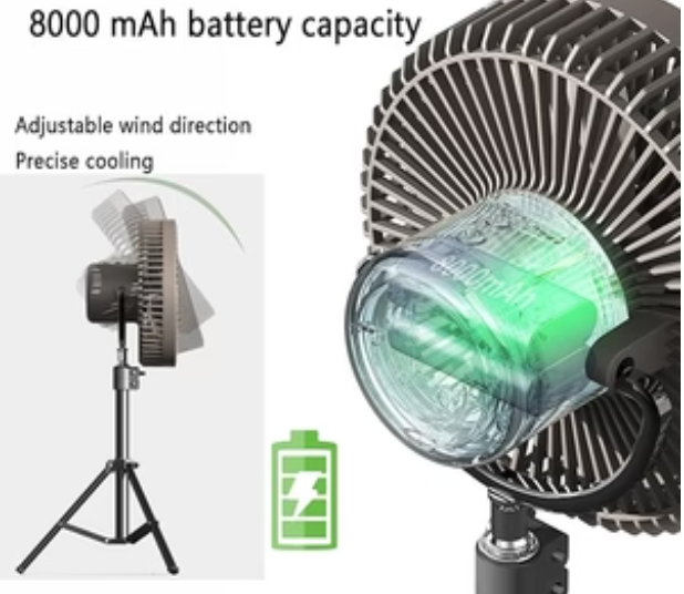 Outdoor Camping Fan, Portable Cooling for Every Adventure, Stay cool and refreshed fan &  indoor use fan