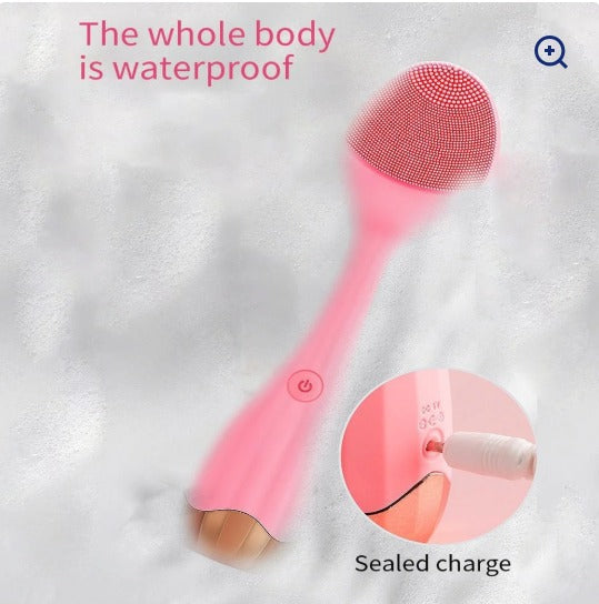 Pure Perfection Silicone Facial Cleanser, Facial Cleanser Brush, Facial Cleaner/ Massager, Face Scrubber